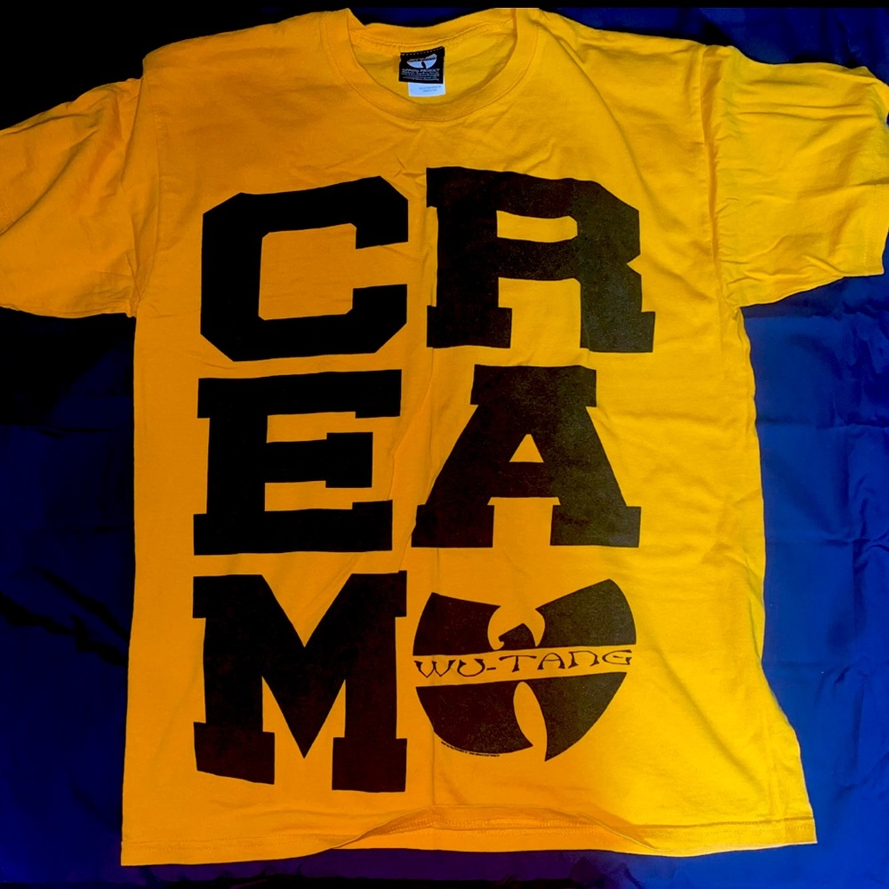 Cream wutang vintage early 2000s gear rapper tee wu wear graphic classic odb
